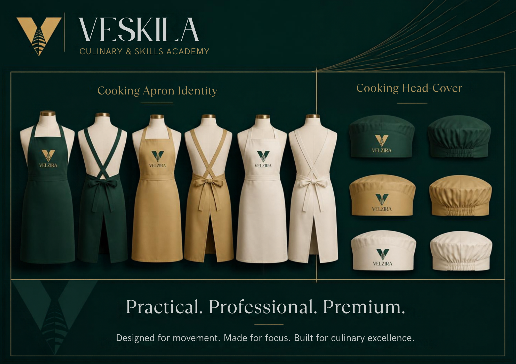 VESKILA apronset